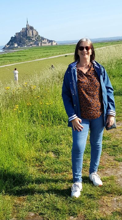 Normandië : wandelpad naar de Mont Saint-MIchel