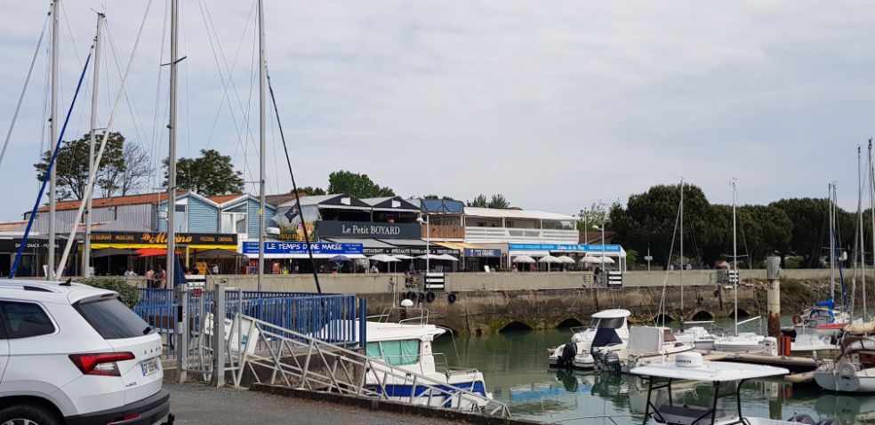 Bretagne, Ile d'Oléron, vissersdorp La Cotinière