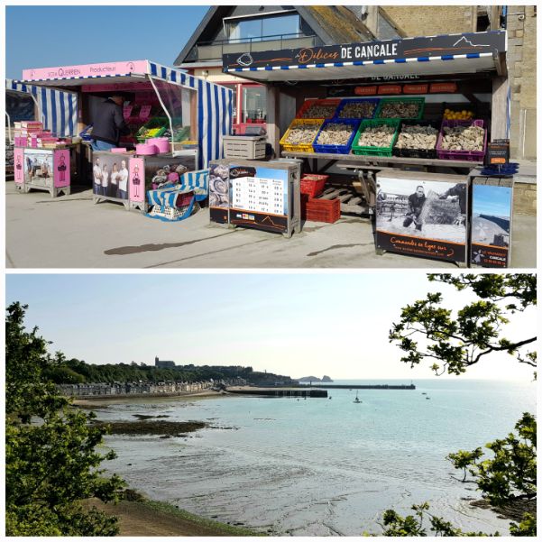 Bretagne : havenstad Cancale
