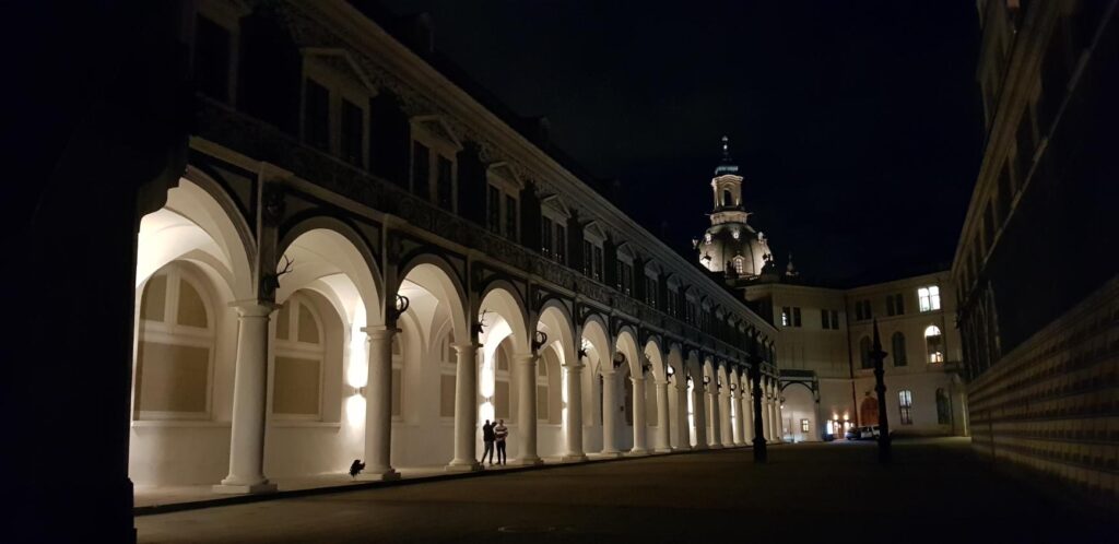 Dresden Duitsland by night