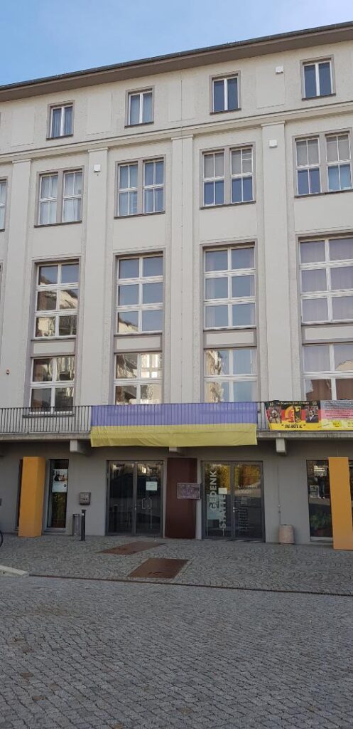 Dresden Duitsland, Gedenkstätte Bautznerstrasse