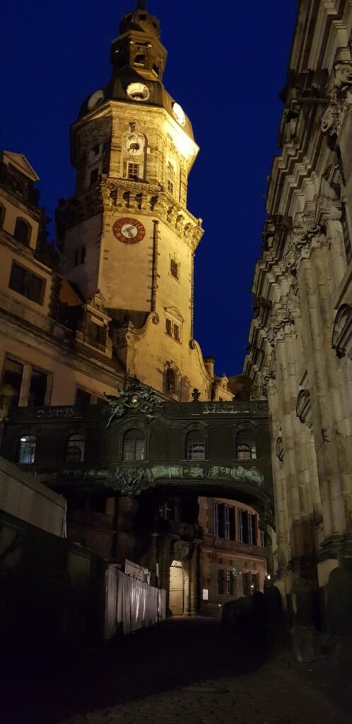 Dresden Duitsland by night