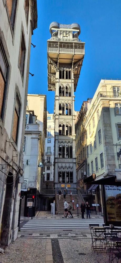 Lissabon, de Santa Justa lift