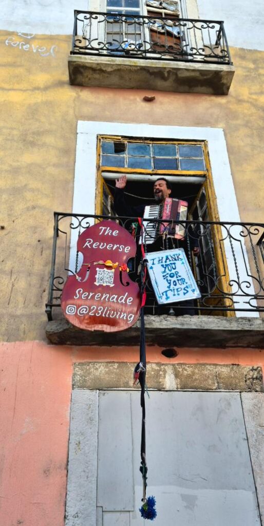 Lissabon, omgekeerde serenade