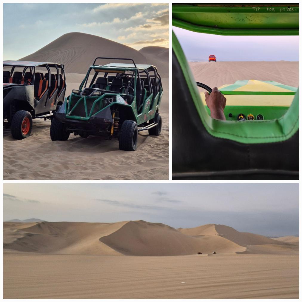 Peru, buggy ride zandduinen Huacachina