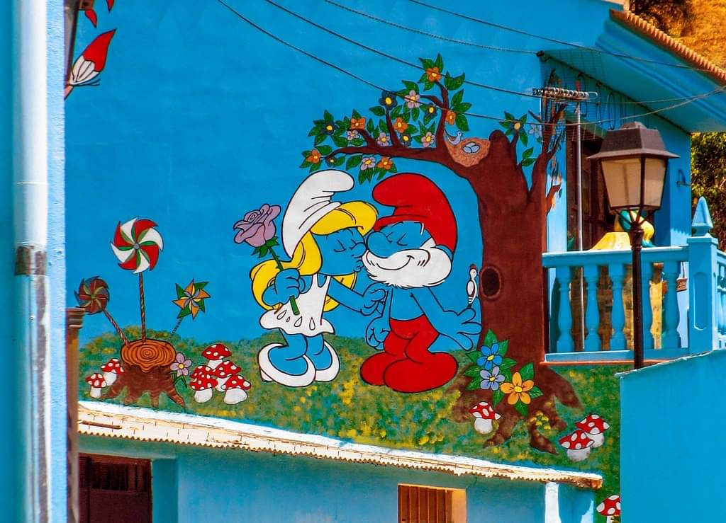 Juzcar, Smurfendorp