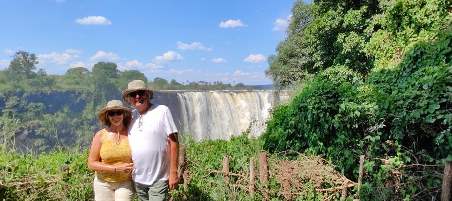 Zimbabwe, wandeling Vic Falls