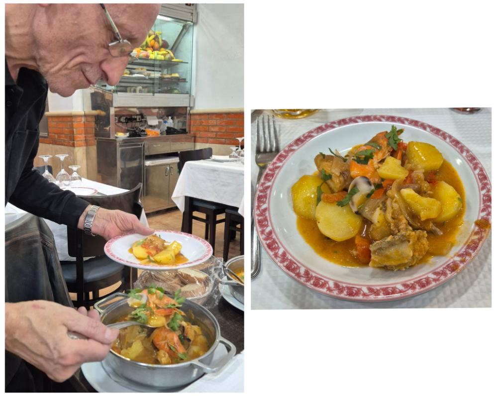 Lissabon, restaurant Marisqueira Popular
