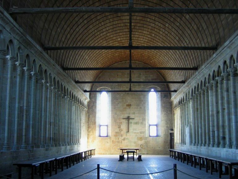 Normandië : abdij van de Mont Saint-Michel